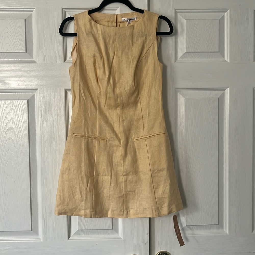 The Reformation Citron Dress
